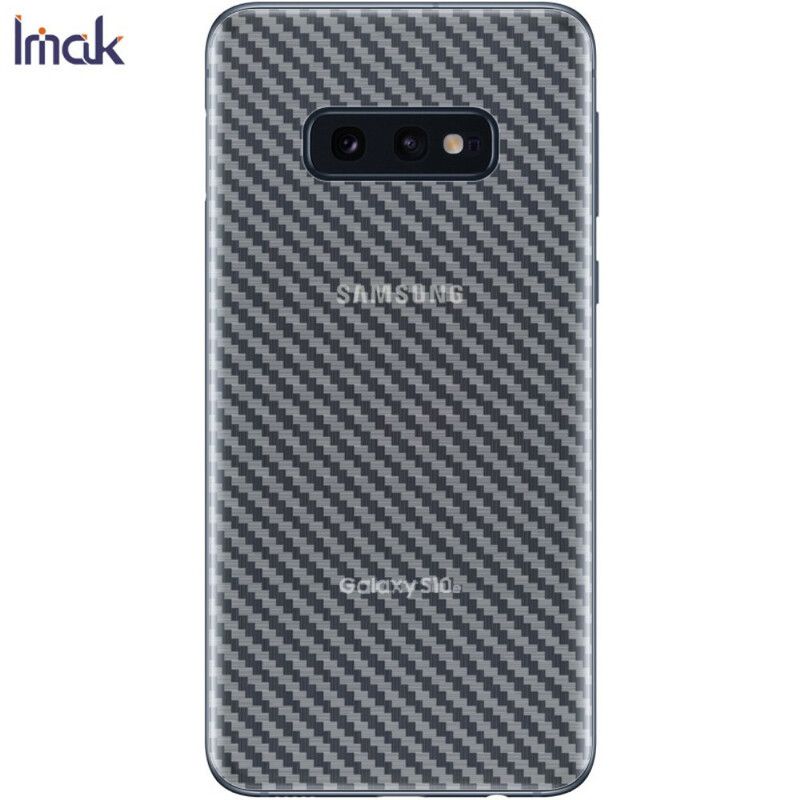 Bagbeskyttelsesfilm Til Samsung Galaxy S10E Carbon Style Imak