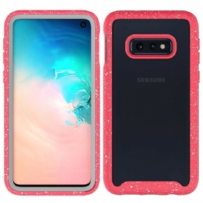 Cover Samsung Galaxy S10e Pailletterkantdesign