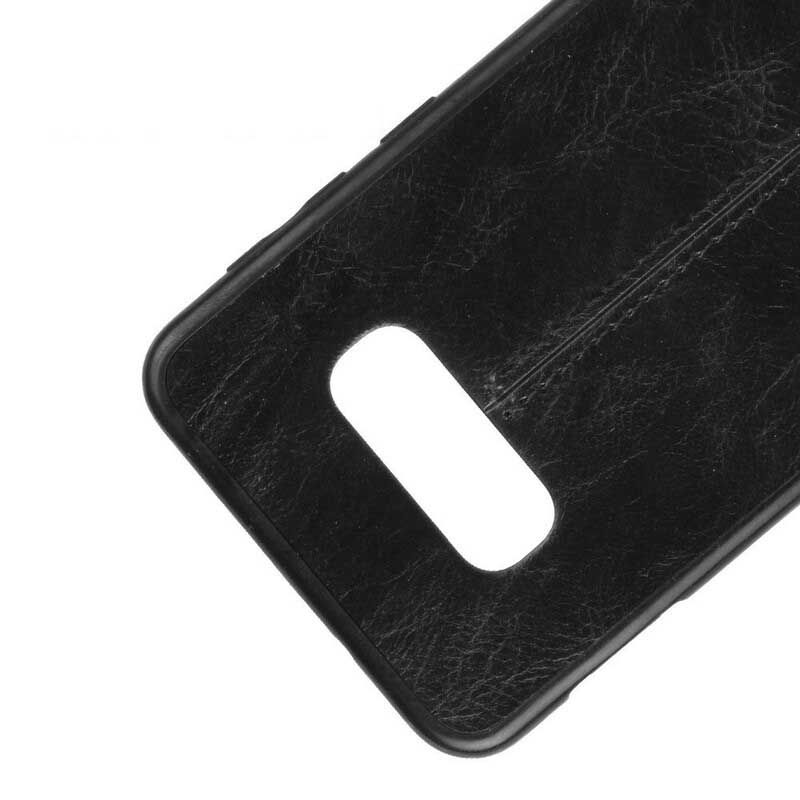 Cover Samsung Galaxy S10e Søm Lædereffekt