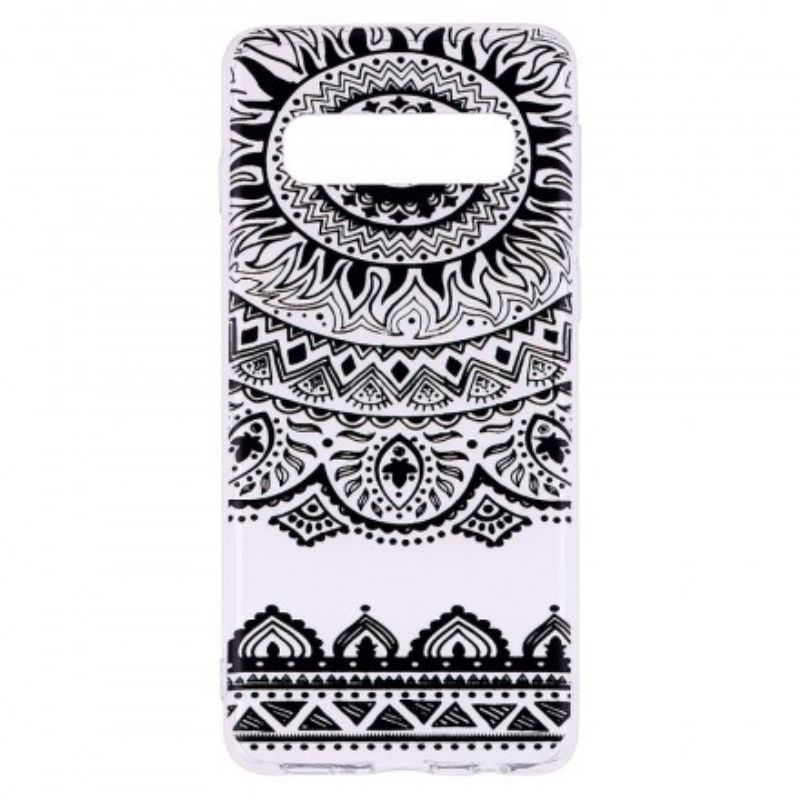 Cover Samsung Galaxy S10e Sømløse Blomster Mandala