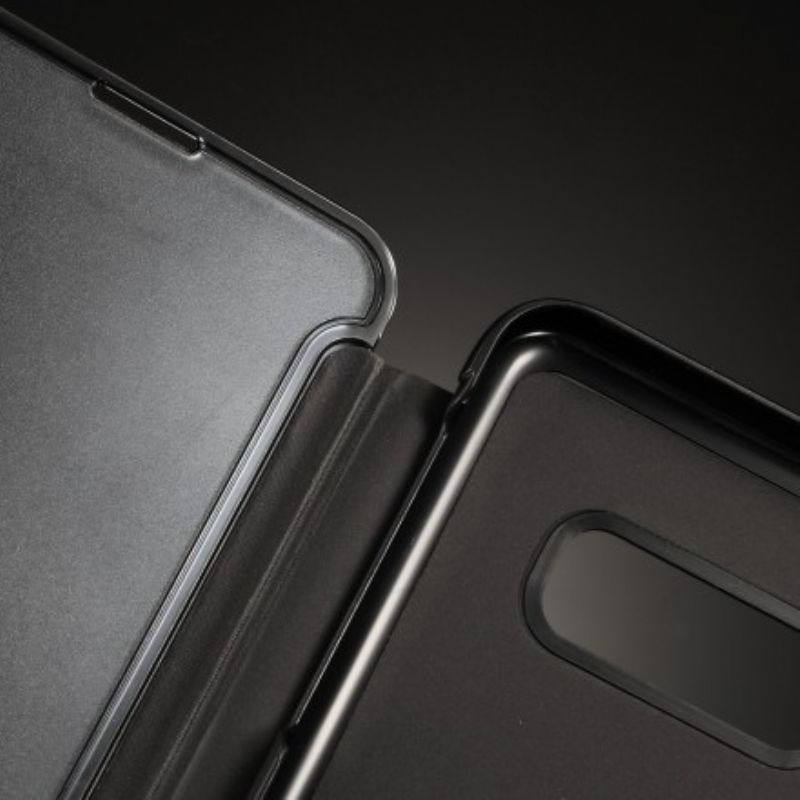 Cover Samsung Galaxy S10e Spejl Og Lædereffekt