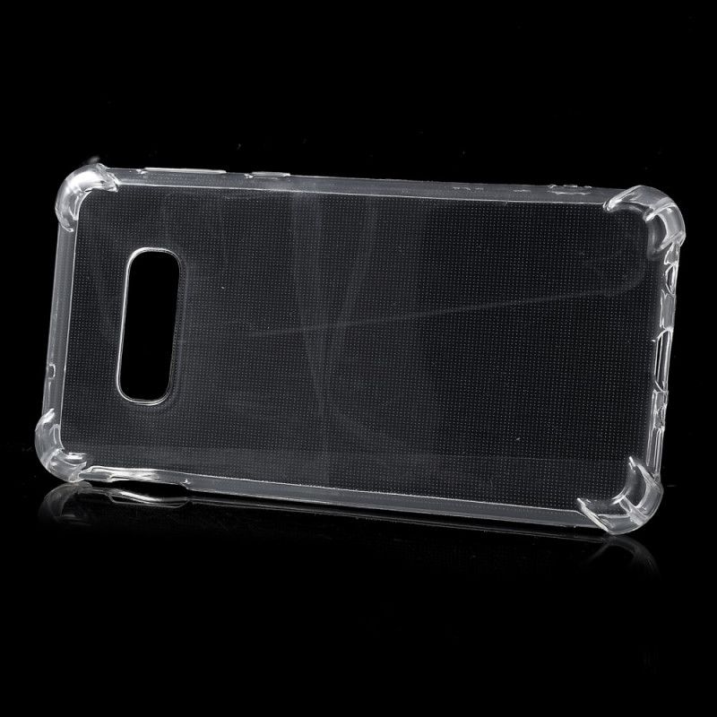 Cover Samsung Galaxy S10e Transparente Forstærkede Hjørner