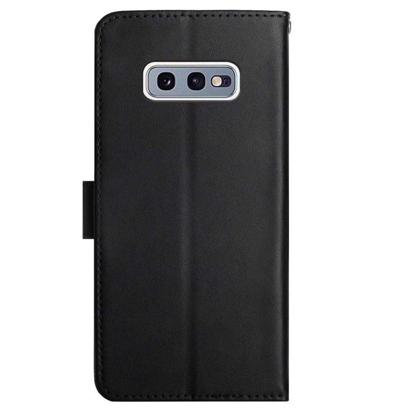 Flip Cover Samsung Galaxy S10e Ægte Nappa Læder