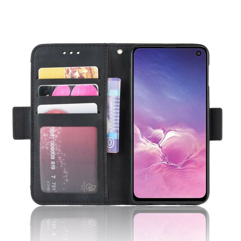 Flip Cover Samsung Galaxy S10e Førsteklasses Multikort