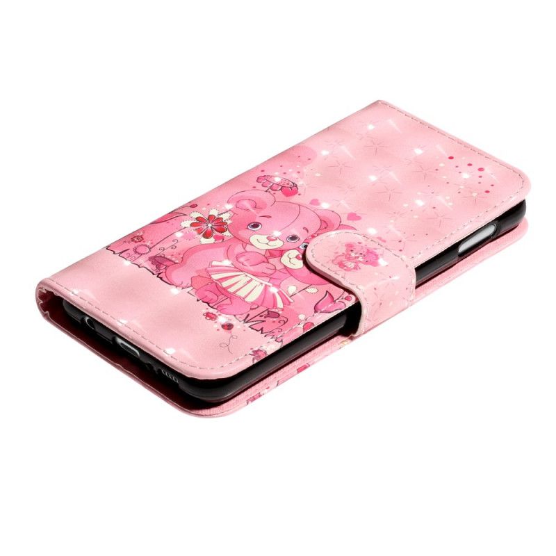 Flip Cover Samsung Galaxy S10e Med Snor Light Spots Strap Bamser