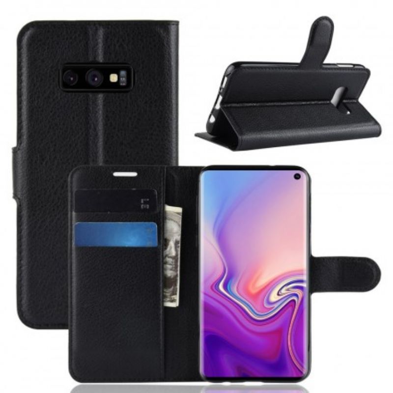 Flip Cover Samsung Galaxy S10e Retro Kunstlæder