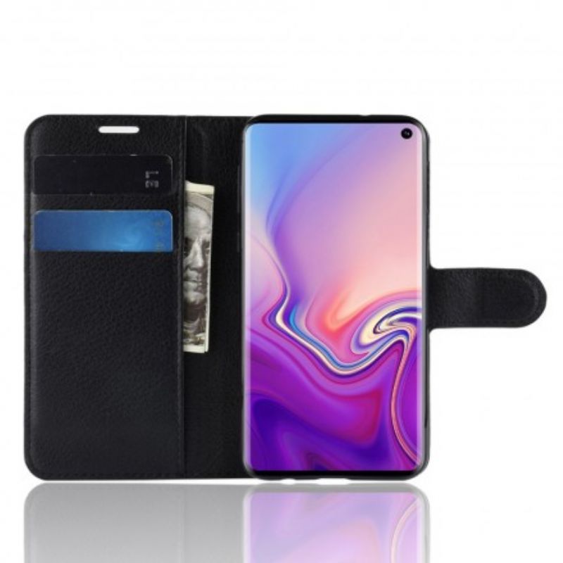 Flip Cover Samsung Galaxy S10e Retro Kunstlæder