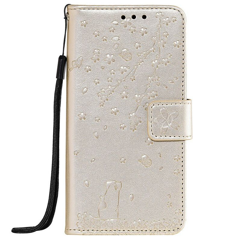 Læder Cover Samsung Galaxy S10e Med Snor Strop Reverie