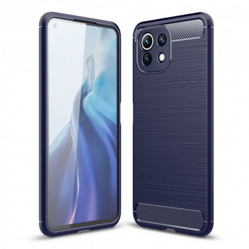 Cover Poco M3 Pro 5G Børstet Kulfiber