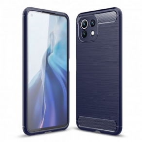 Cover Poco M3 Pro 5G Børstet Kulfiber