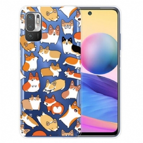 Cover Poco M3 Pro 5G Flere Hunde