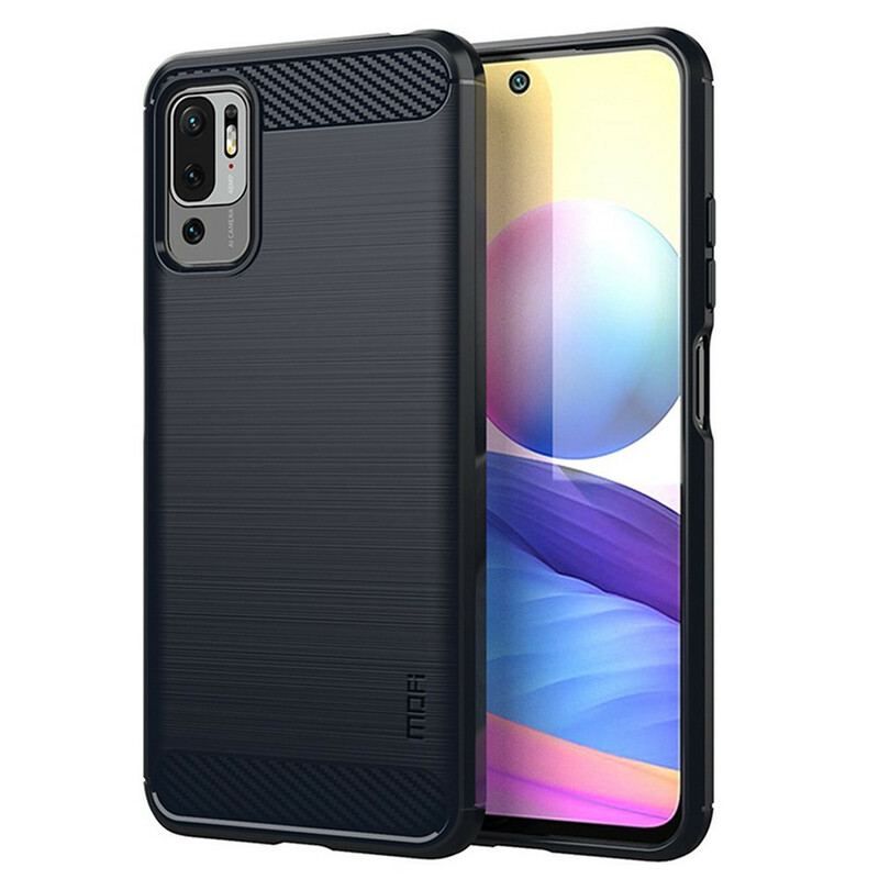 Cover Poco M3 Pro 5G Mofi Børstet Kulfiber