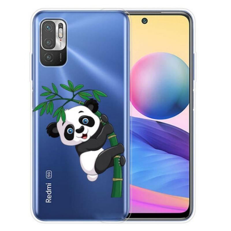 Cover Poco M3 Pro 5G Panda På Bambus