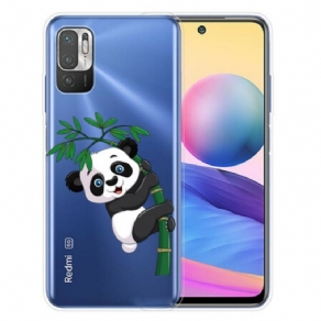 Cover Poco M3 Pro 5G Panda På Bambus