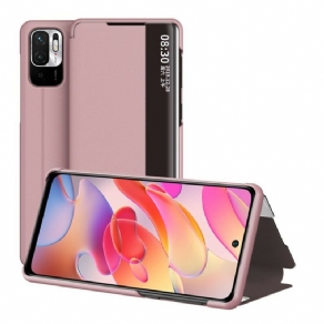 Cover Poco M3 Pro 5G Tekstureret Lædereffekt