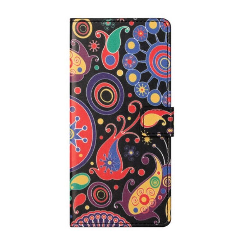 Flip Cover Poco M3 Pro 5G Galaxy Design