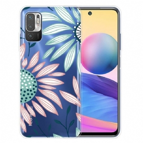 Mobilcover Poco M3 Pro 5G Premium Blomster