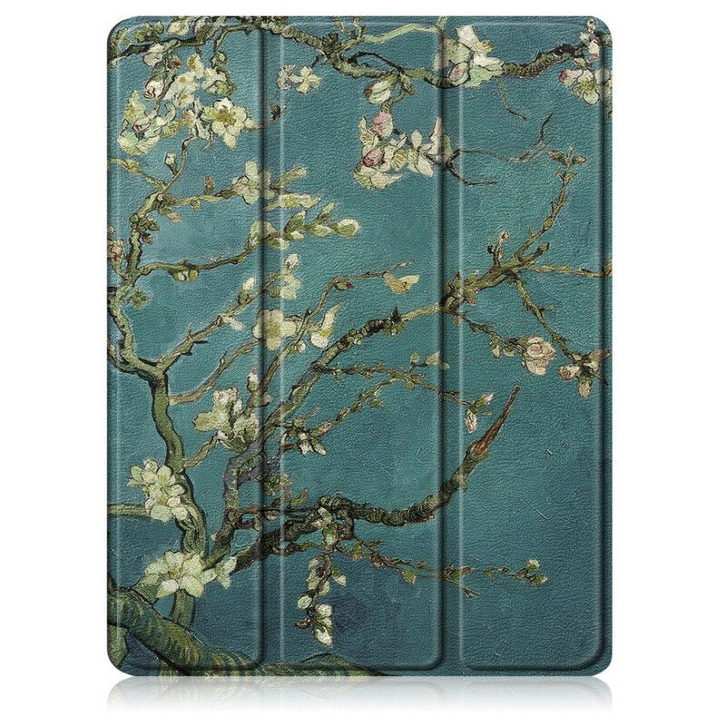 Cover iPad Air (2022) Blomstrende Grene Med Stylusholder