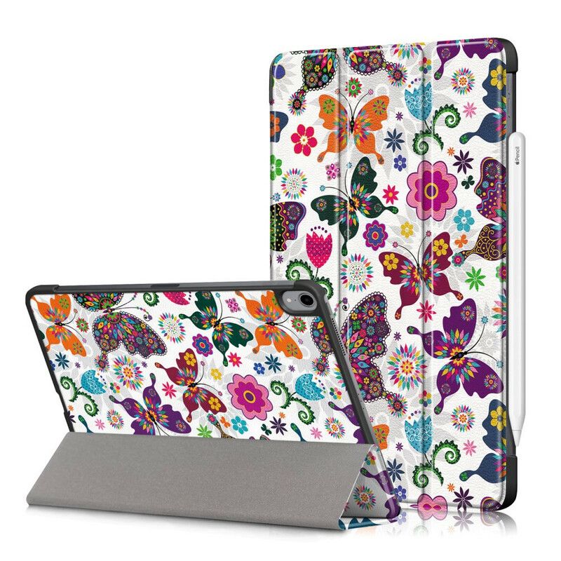 Cover iPad Air (2022) Retro Sommerfugle