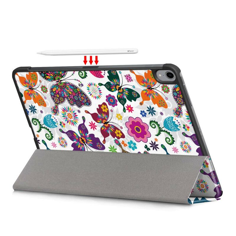 Cover iPad Air (2022) Retro Sommerfugle