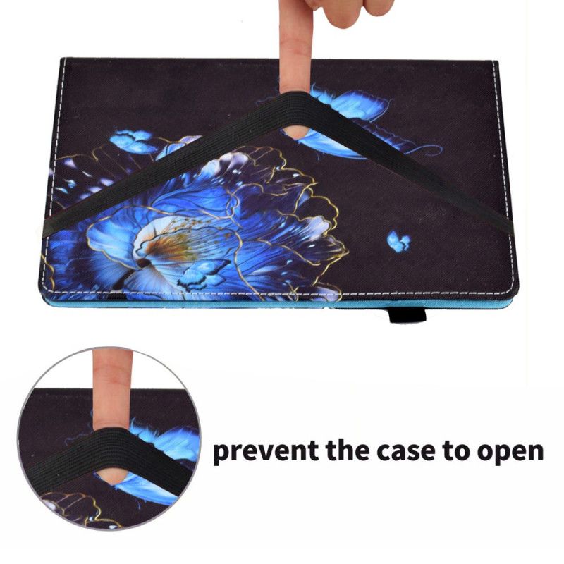 Etui iPad Air (2022) Sommerfuglevariationer