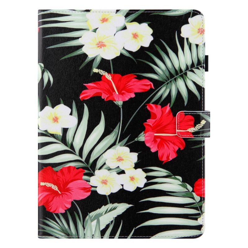 Flip Cover iPad Air (2022) Blomsterdesign