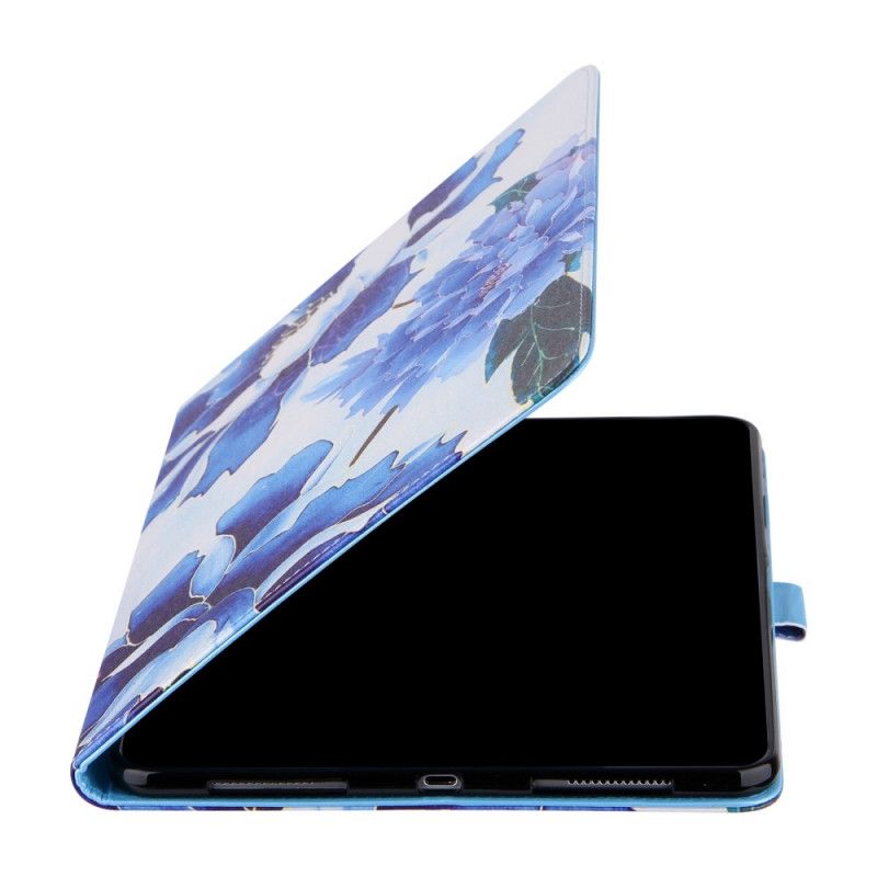 Flip Cover iPad Air (2022) Blomsterdesign