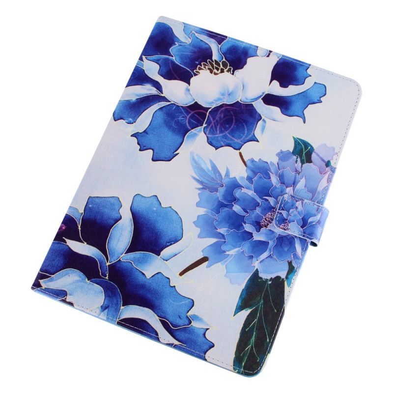 Flip Cover iPad Air (2022) Blomsterdesign