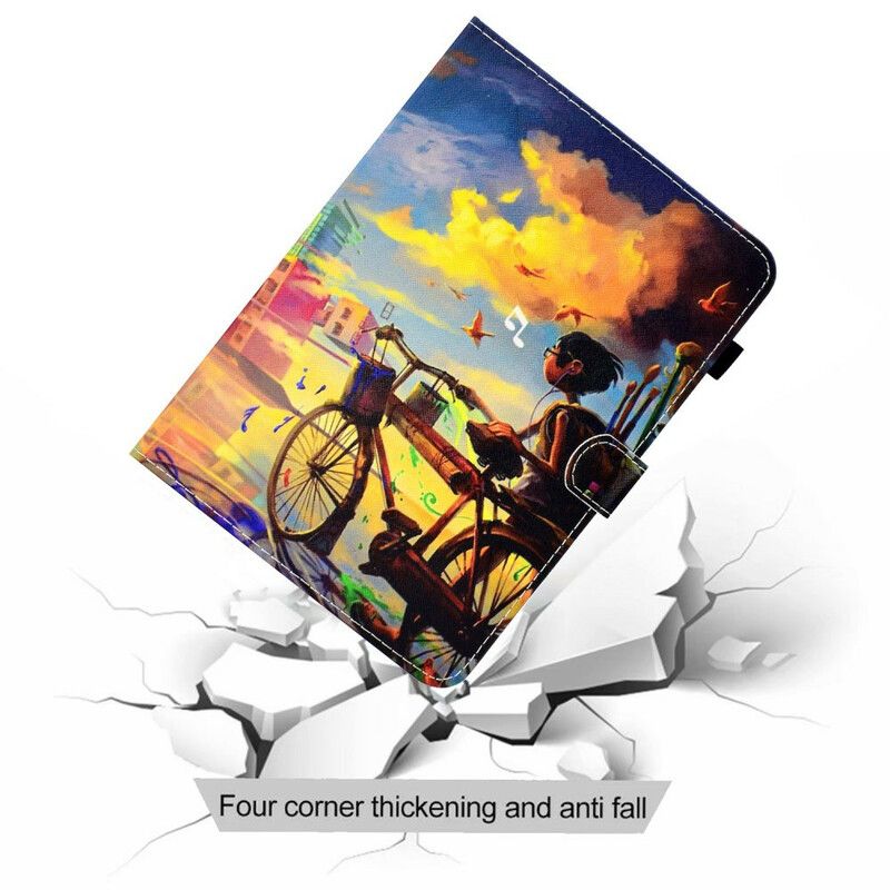 Flip Cover iPad Air (2022) Cykel Art