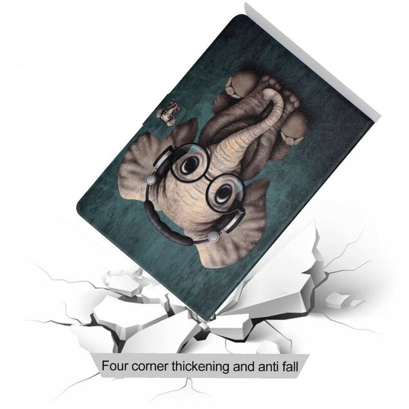 Flip Cover iPad Air (2022) Elefant Forbundet