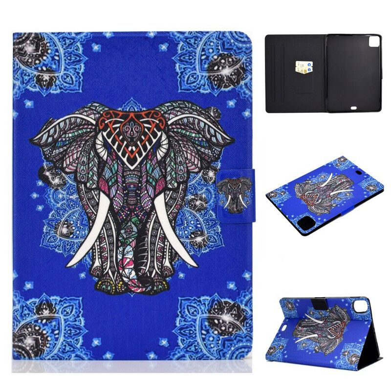 Flip Cover iPad Air (2022) Elefant Mandala