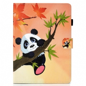 Flip Cover iPad Air (2022) Sød Panda