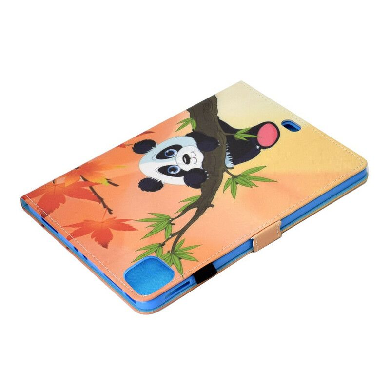 Flip Cover iPad Air (2022) Sød Panda