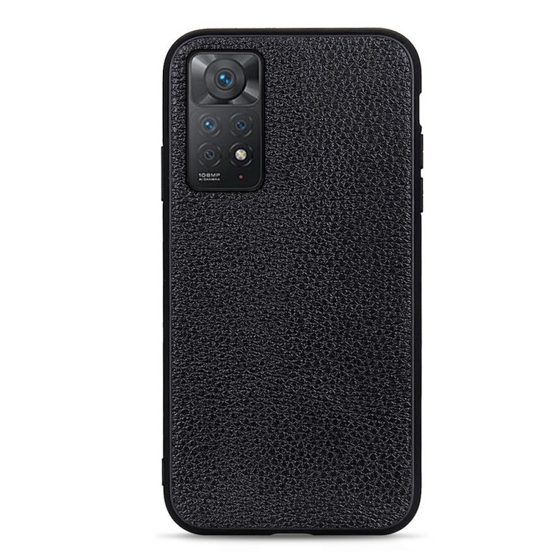 Cover Xiaomi Redmi Note 11 Pro 4G / 5G Ægte Litchi Læder