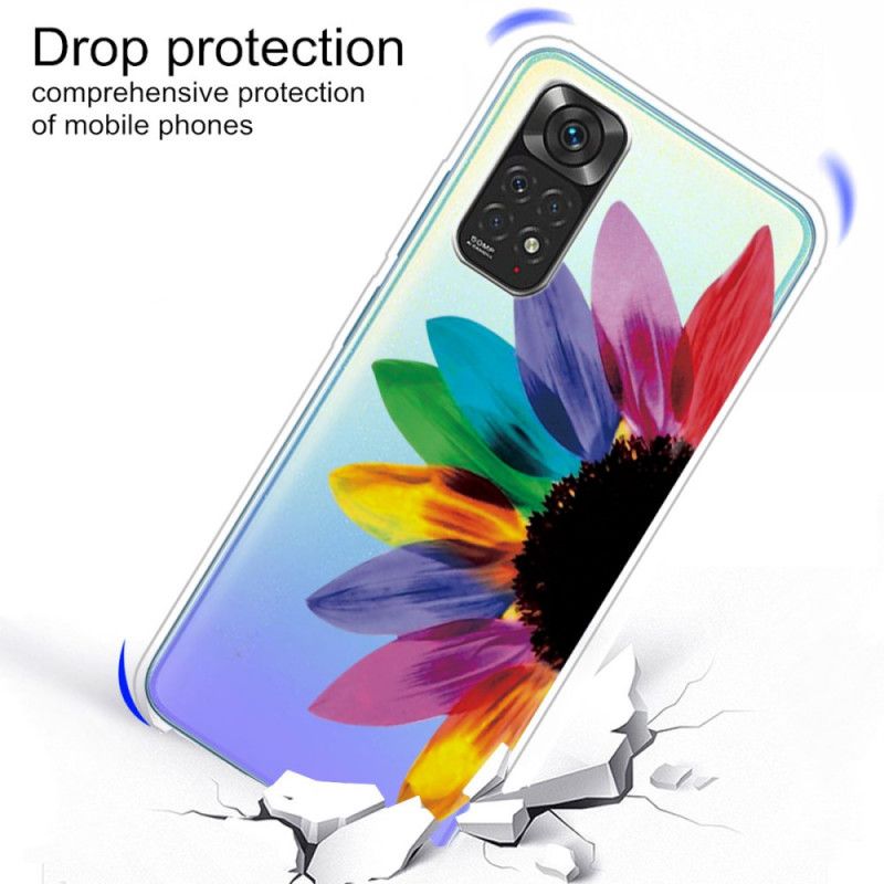 Cover Xiaomi Redmi Note 11 Pro 4G / 5G Farverige Kronblade