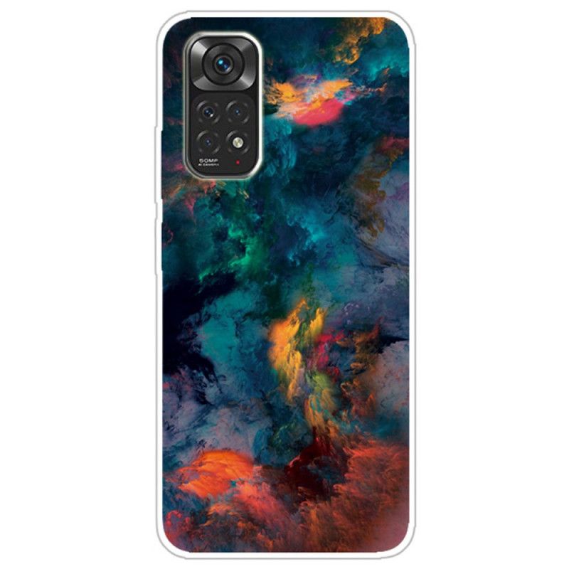 Cover Xiaomi Redmi Note 11 Pro 4G / 5G Farverige Skyer