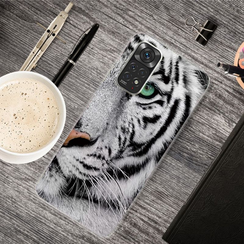 Cover Xiaomi Redmi Note 11 Pro 4G / 5G Fleksibel Tiger