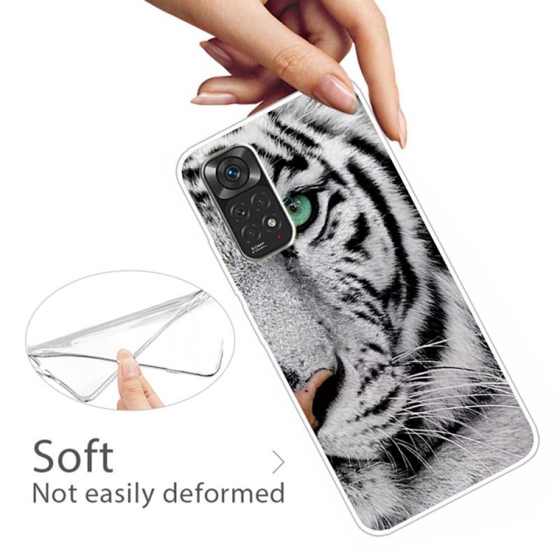 Cover Xiaomi Redmi Note 11 Pro 4G / 5G Fleksibel Tiger