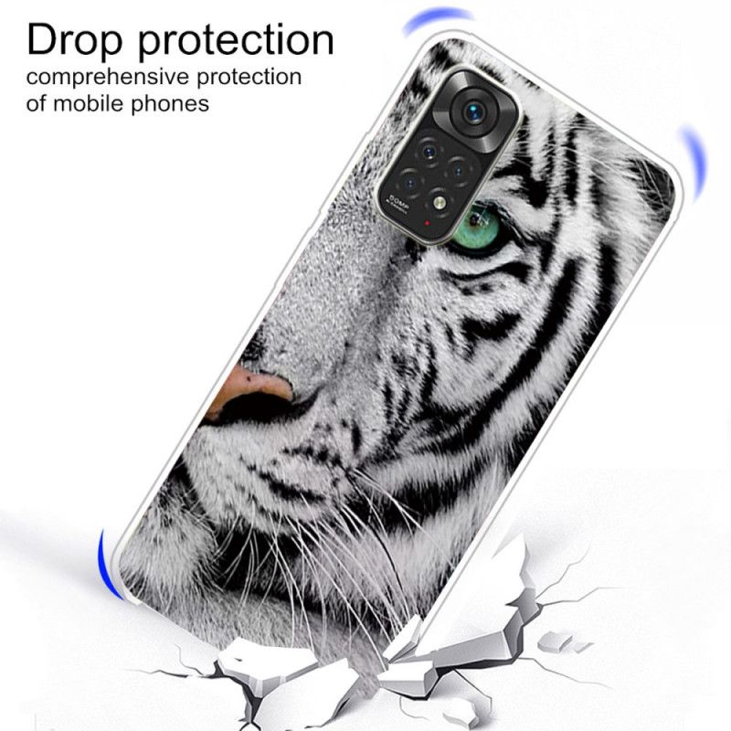 Cover Xiaomi Redmi Note 11 Pro 4G / 5G Fleksibel Tiger