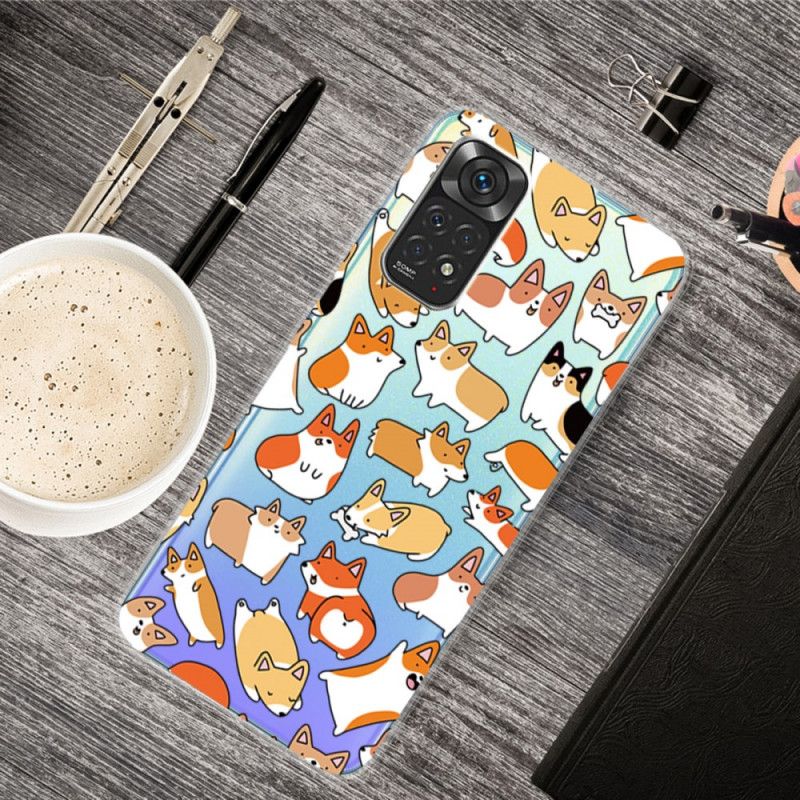 Cover Xiaomi Redmi Note 11 Pro 4G / 5G Flere Hunde