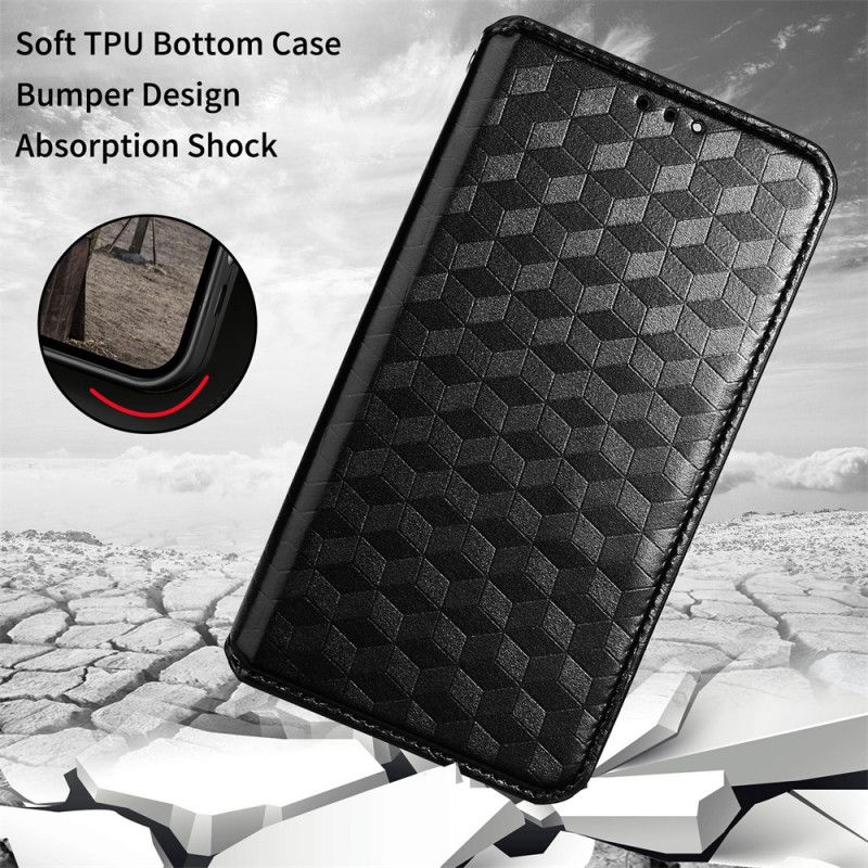 Cover Xiaomi Redmi Note 11 Pro 4G / 5G Flip Cover 3d Diamantlædereffekt