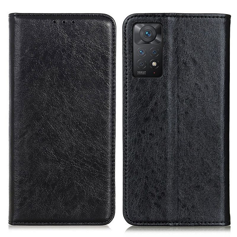 Cover Xiaomi Redmi Note 11 Pro 4G / 5G Flip Cover Lædertekstur