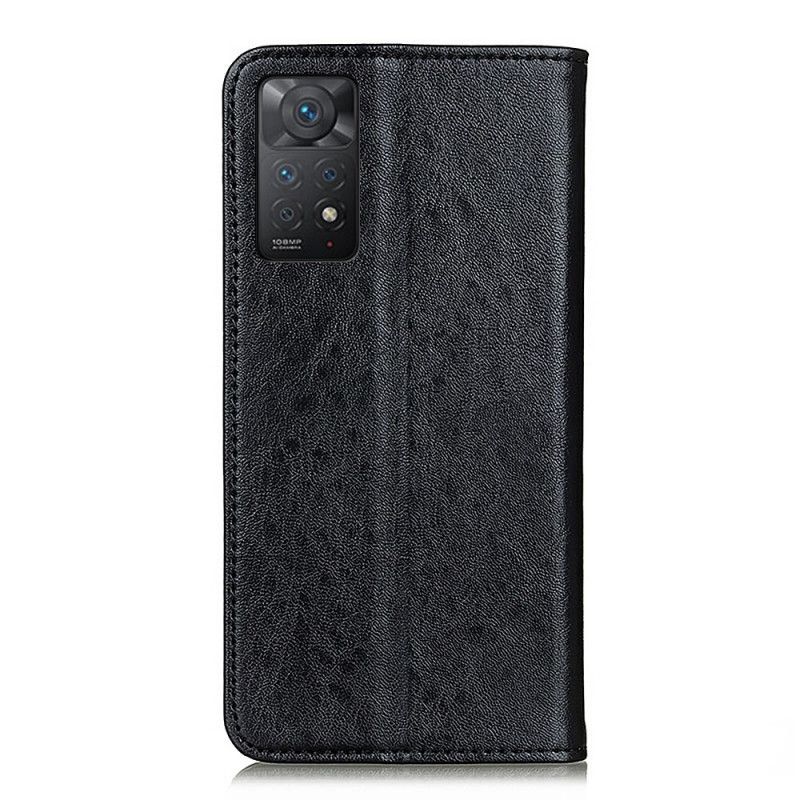 Cover Xiaomi Redmi Note 11 Pro 4G / 5G Flip Cover Lædertekstur