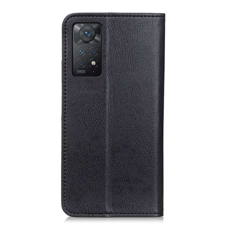 Cover Xiaomi Redmi Note 11 Pro 4G / 5G Flip Cover Litchi Split Læder