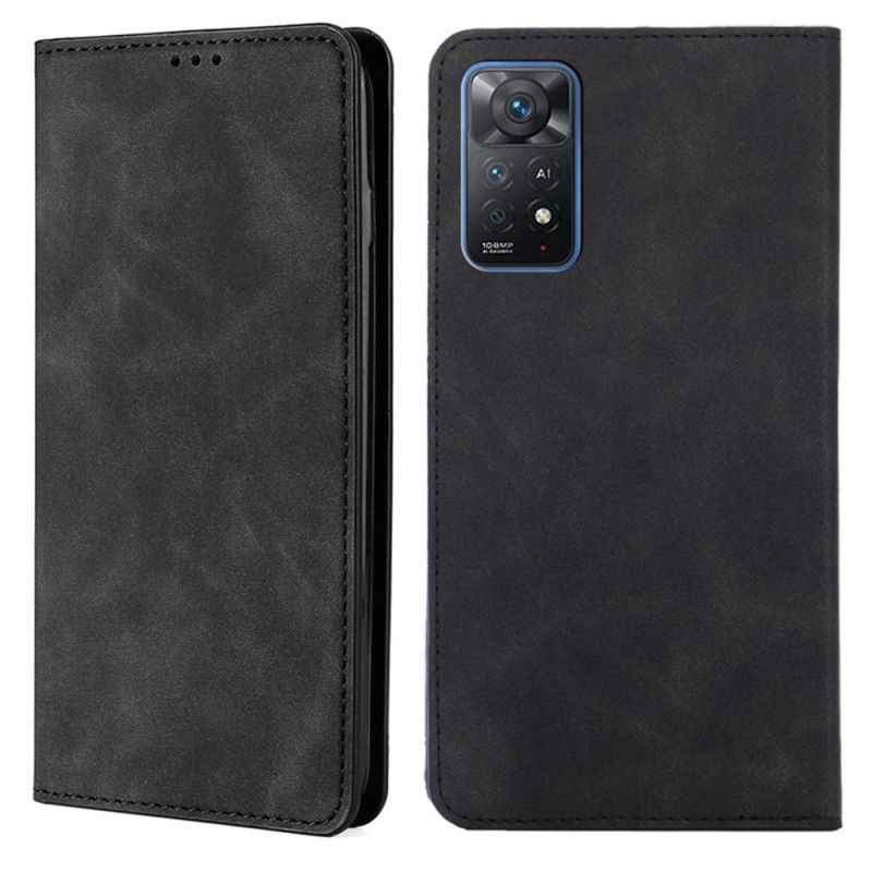 Cover Xiaomi Redmi Note 11 Pro 4G / 5G Flip Cover Skin-touch Design