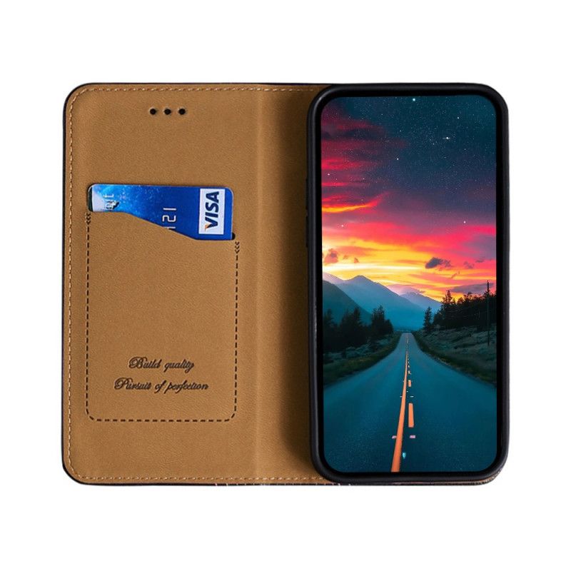 Cover Xiaomi Redmi Note 11 Pro 4G / 5G Flip Cover Tekstureret Lædereffekt