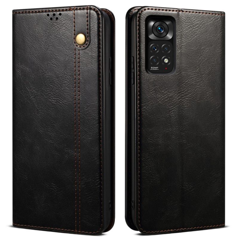 Cover Xiaomi Redmi Note 11 Pro 4G / 5G Flip Cover Vokset Kunstlæder