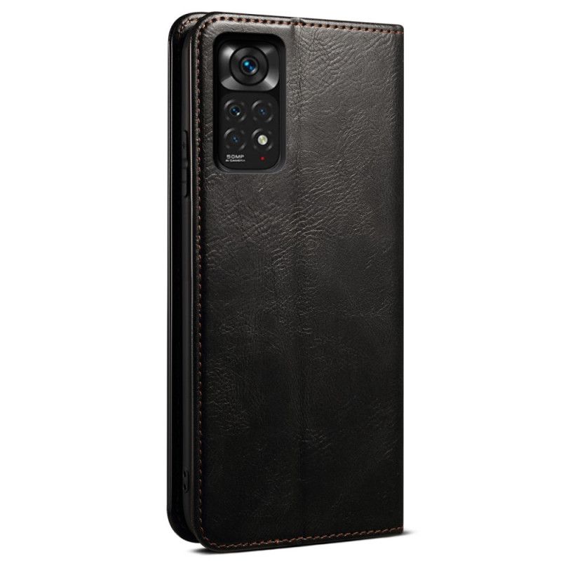 Cover Xiaomi Redmi Note 11 Pro 4G / 5G Flip Cover Vokset Kunstlæder