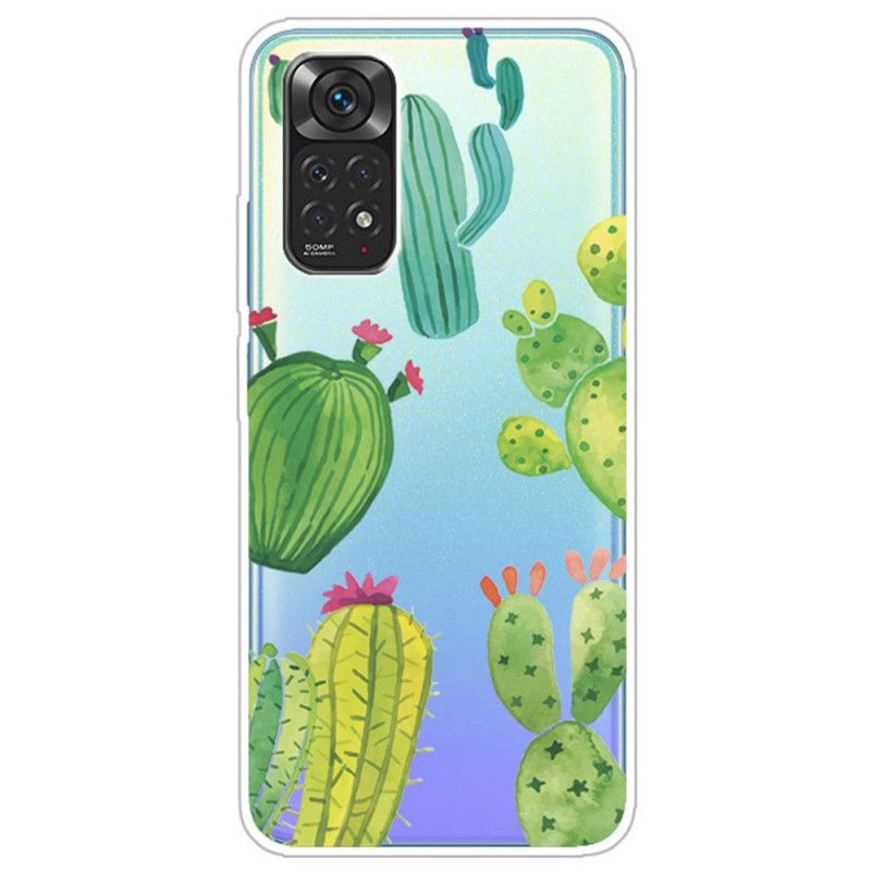 Cover Xiaomi Redmi Note 11 Pro 4G / 5G Kaktus Akvarel