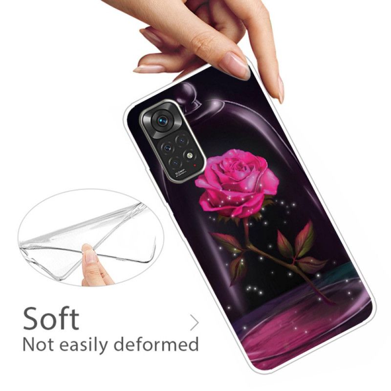 Cover Xiaomi Redmi Note 11 Pro 4G / 5G Magisk Rose